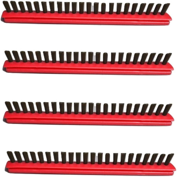 Carpet Pro Upright Vacuum Metal Brush Roll Inserts 4 Pk B012-2400B