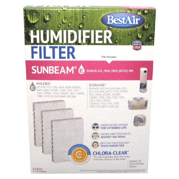 RPS Products Humidifier Filters H100-3-5