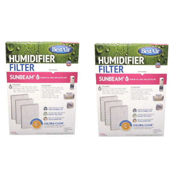 RPS Products Humidifier Filters H100-6