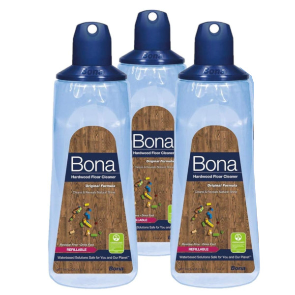 3 Bona WM700054001 Hardwood Floor Cleaner 34 oz. Cartridge
