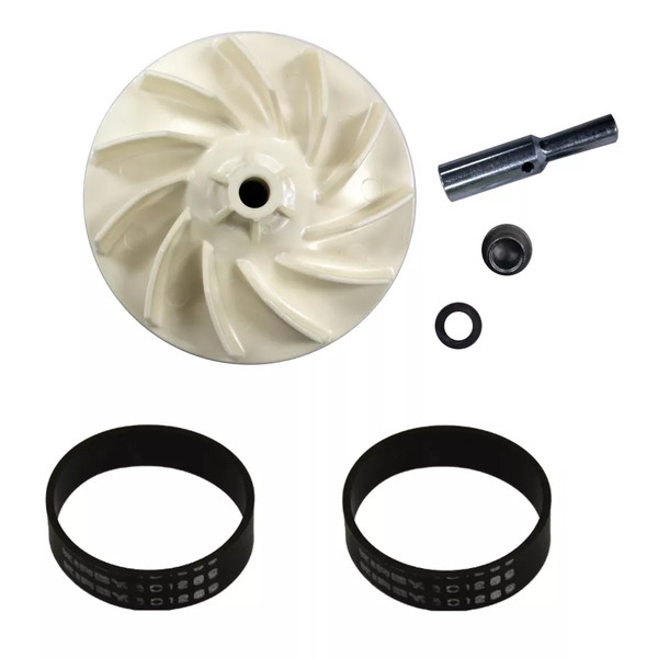 Kirby Heritage and Legend Impeller Fan and (2) Belt Kit