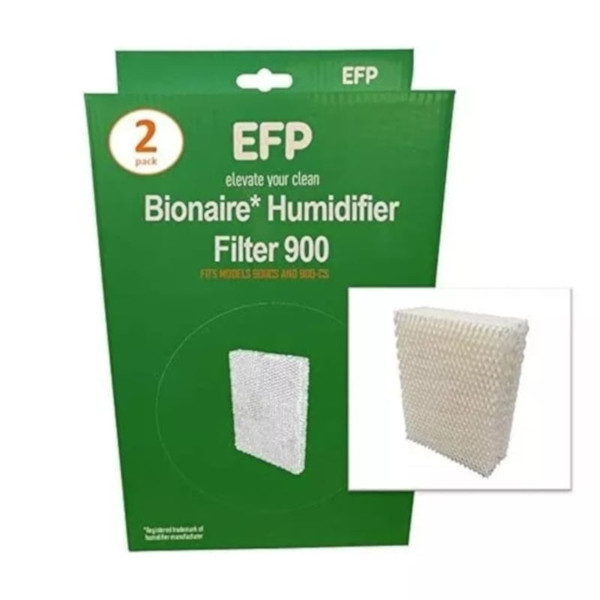 EFP 2 Pack Humidifier Wick Filter Compatible with Bionaire C22, C33, W2, W2S, W6, W6H, W6S, W7, W9, W9H, W9S Humidifiers, Replacement 900 900CS 900X 