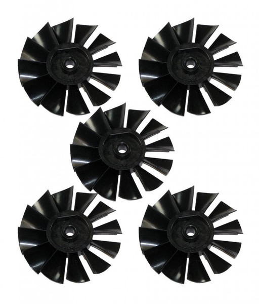 Porter Cable C2002 Air Compressor 5 Pack Replacement 8mm Motor Fan # D24595-5PK