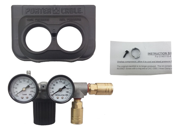 5140110-41 DeWalt Porter Cable Compressor Manifold Kit