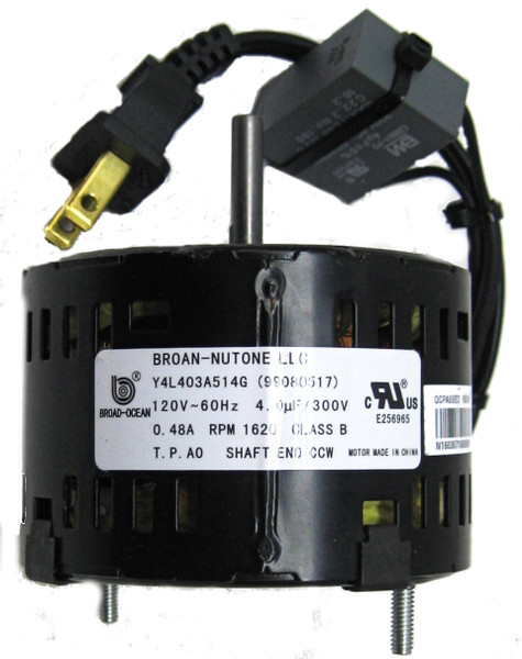Broan Bathroom Vent Motor S-99080517 Y4L403A514G