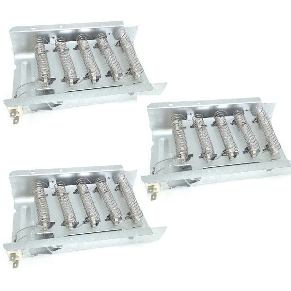 Dryer Heater Heating Element Coil Assembly for 279838 3 Pack