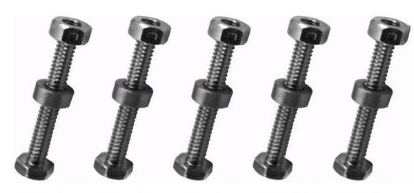 5 Snowblower Shear Pins and Nuts for AYP Sears Craftsman 9524MA