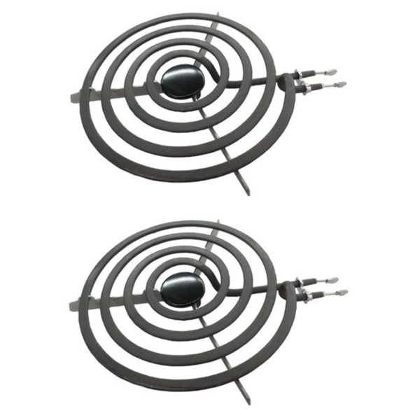 8" Surface Burner Element 9761346 Range Stove Cooktop (2-Pack)