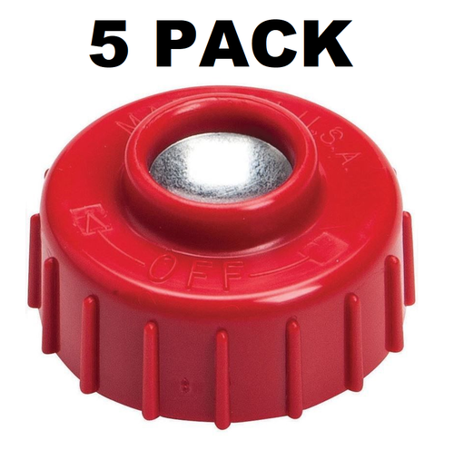 5 String Trimmer Red Left Hand Bump Knob for Homelite 308042003 ST-385 ST-38