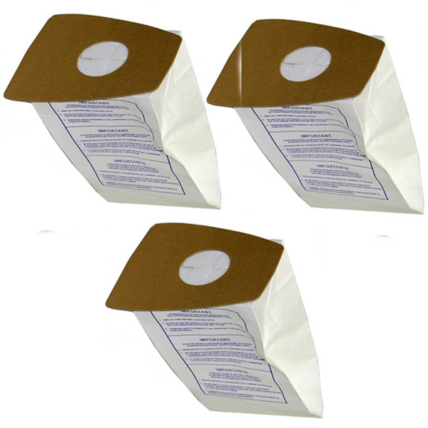 Style C Eureka Vacuum Bags (Fits Old Style Mighty Mite Vacuums) 52318B 3 Bags