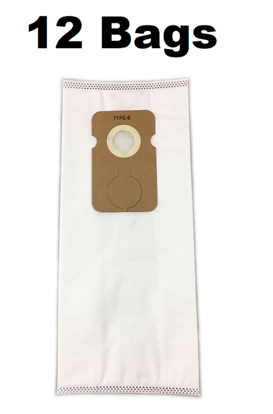 12 HEPA Allergy Type B Vacuum Bags for Simplicity 7 Series Riccar 7000 8000 