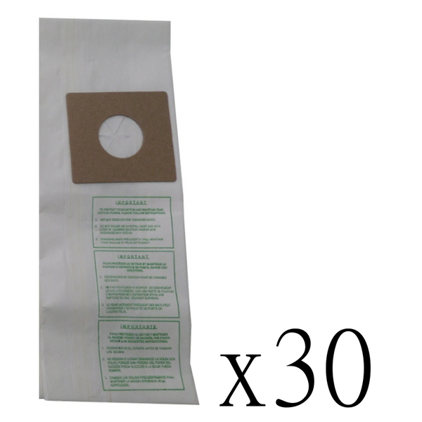 30 Sharp PU-2 Allergen Upright Vacuum Bags