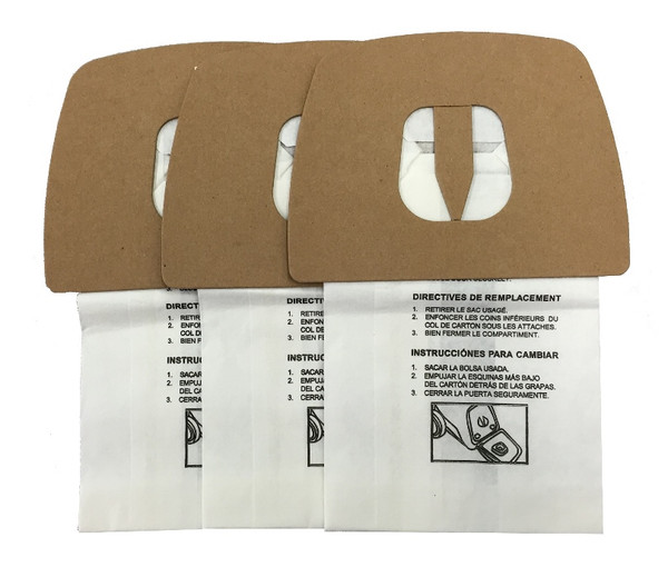 3 Dirt Devil Type F Vacuum Bags 