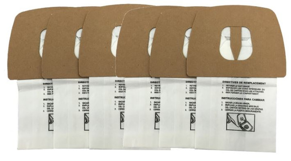 6 Dirt Devil Type F Vacuum Bags 