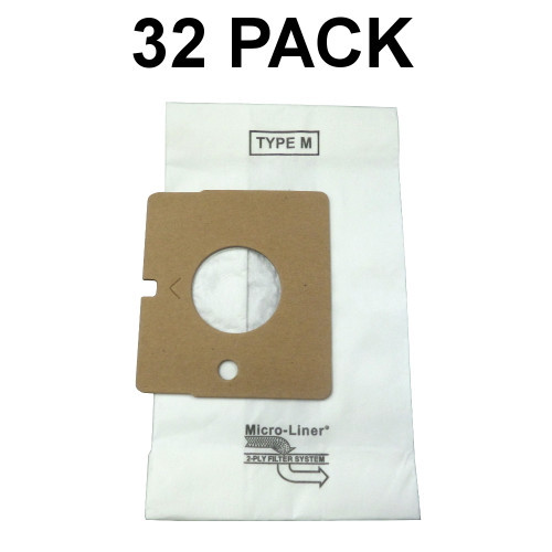 32 Vacuum Cleaner M Bag for Sears Kenmore Magic Blue 5231FI2390F, 5231FI2390J