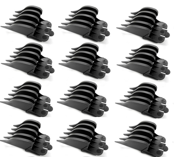 12 Wahl Guide Comb Attachments 1 1/2 in