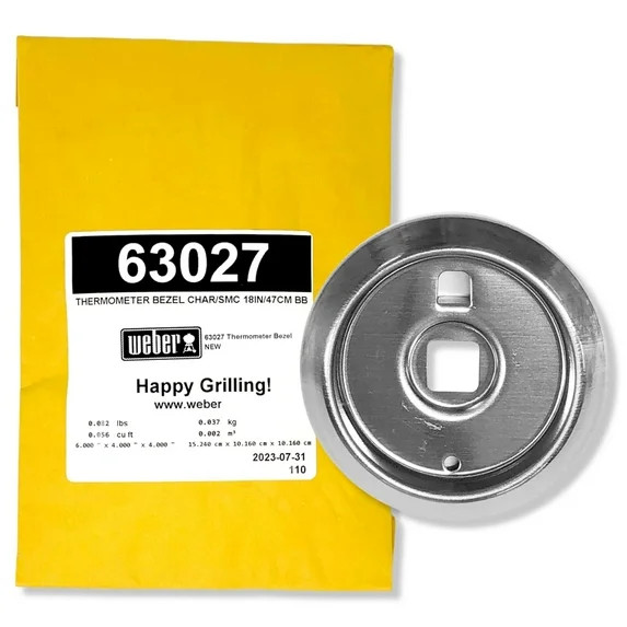 Weber 26 " One Touch Grill 781001 Bezel for Thermometer 63027 