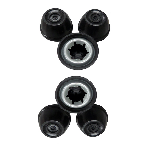 Weber Part 987101 - 6 Pack Replacement Hub Caps Replaces Part # 80605