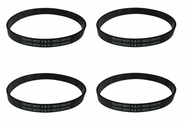 Vacuum Belt for Dirt Devil Style 5 Belt Part #1LU0310X00 (4-Belts)