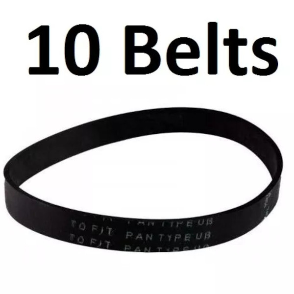 Vacuum Cleaner Belt UB Style Replacement for Panasonic Vacuums, 10 Pack 