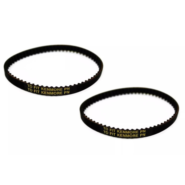 Vacuum Cleaner Geared Belt Replaces 20-5285 for Kenmore Vacuums, 2 Pack 
