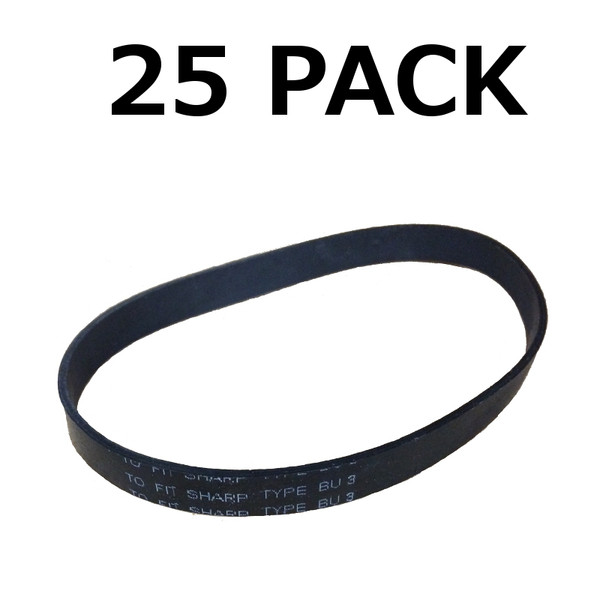 Belt 25 Pack for Amway Workhorse Clear Bagless Vacuum 