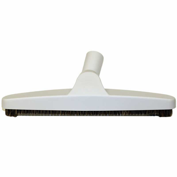 Premium 12" Bare Floor Brush for Central Vacuum & Portable Light Gray Fits All