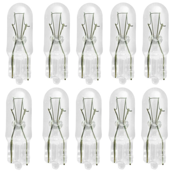 CEC Industries E73 Bulbs, 14 V, 1.12 W, W2x4.6d Base, T-1.5 shape (Box of 10)