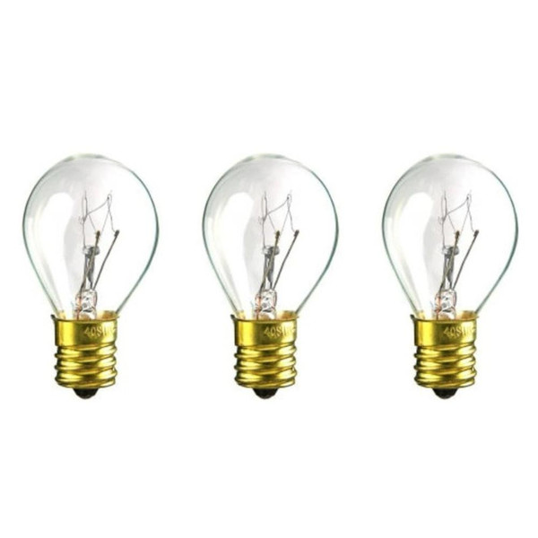CEC Industries #40s-11 n 120v  Bulbs, 120 v, 40 w, e17 Base, s-11 Shape (3-pack)