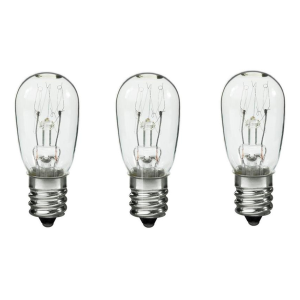10S6 Light Bulb Replacement 10W 130V, 3 Pack