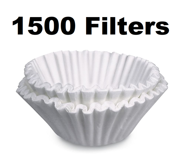13" x 5" 1.5 Gallon Coffee Filter for Bunn 20138.1000 1500 Case