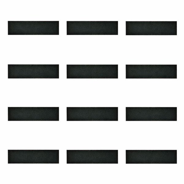 Carbon HEPA Pre-Filter Replaces Honeywell and Vicks HRF-B1 (12-Pack)