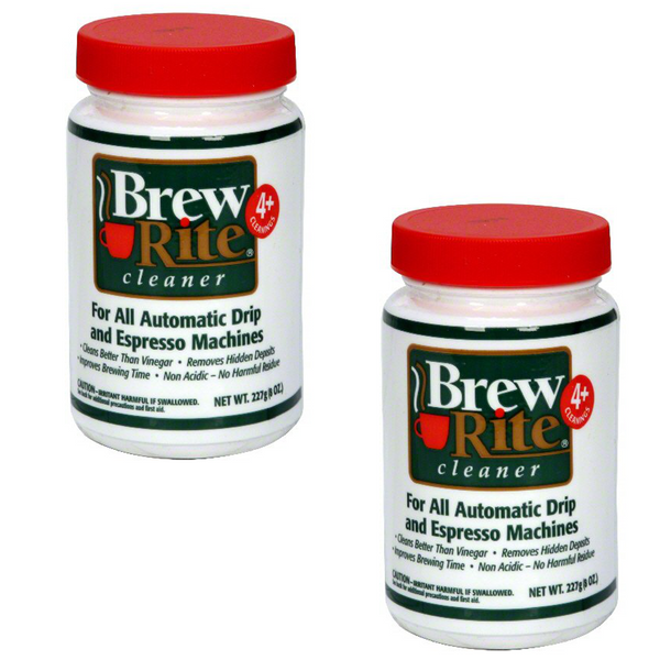 2 Brew Rite Cleaner for Automatic Drip Coffee and Espresso Machines
