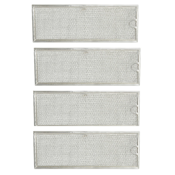 4 GE General Electric WB06X10288 Microwave Range Hood Filter Replacement