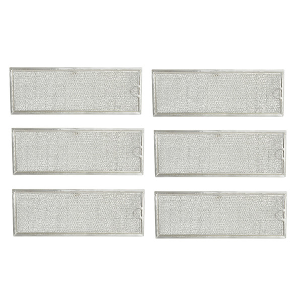 6 GE General Electric WB06X10288 Microwave Range Hood Filter Replacement