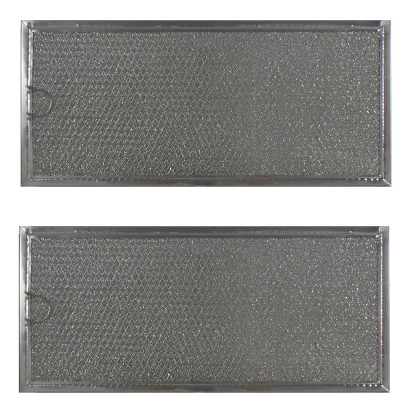2 Compatible GE Grease Microwave Oven Filter Part #WB06X10596