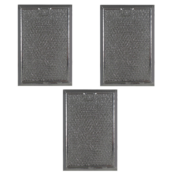 3 Filter for GE WB06X10309 Advantium JVM1490 Mesh Grease Microwave Filter