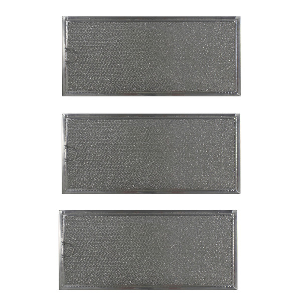 3 Filter for Whirlpool PS1847969 AP4299743 Aluminum Mesh Microwave Oven Grease Filter