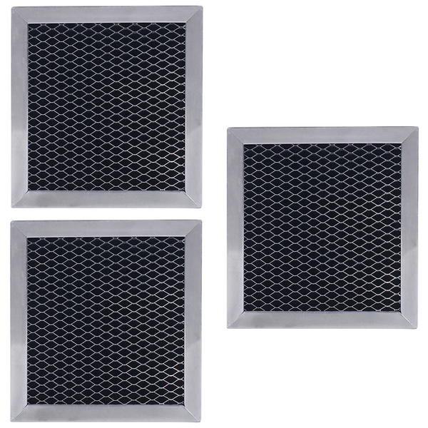3 Compatible Whirlpool 8206230A Microwave Hood Charcoal Filter