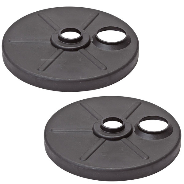 2 Craftsman Husqvarna Wheel Dust Cover Hub Cap for 581840401