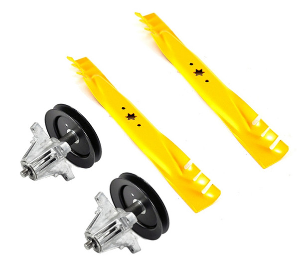 MTD Blades + Deck Spindles 918-04822a