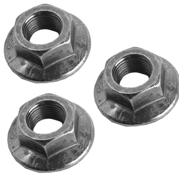 912-0417 MTD Blade Nut Compatible With 712-0417 (3-Pack) 