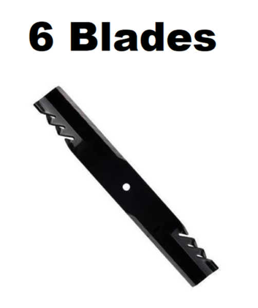 6 Pack Oregon 396-810 G6 Gator Blade Fits Kubota K5645-34330 K5645-34340 60"