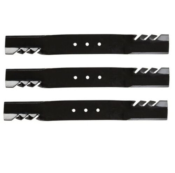 Set of 3 Oregon Gator Blades for Swisher 60" T1360 ZT2660B ZT2560