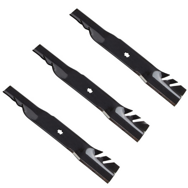 3 Oregon G5 Gator 592-616 Blades Replaces JOHN DEERE GX21784 GX21786 GY20852