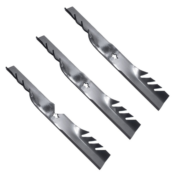 3 Pack Oregon 595-609 G5 Gator Mulcher Blade for Sears Craftsman 137380 50"