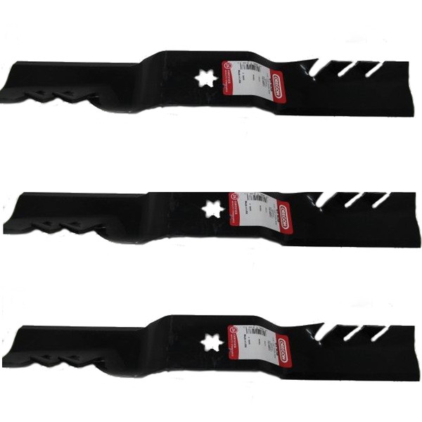 3 Mulching Blades for Cub Cadet Mowers I1050 RZT50 LT1050