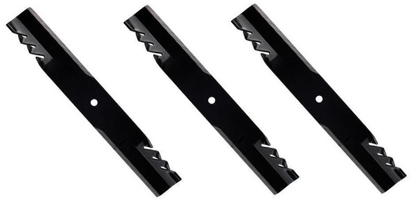 3 Oregon G6 Mower Blades for Kubota 60" ZG and ZD Mowers 396-810