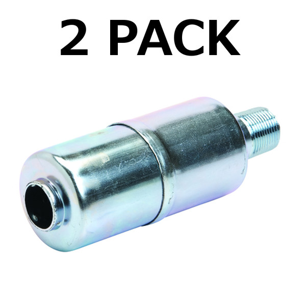 3/4" Threaded Muffler Replaces 157-051 Briggs & Stratton 294599 Fits 5-8HP, 2 Pack