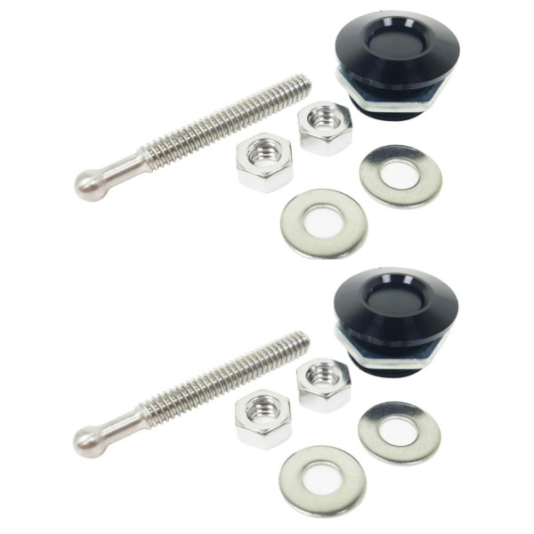 Quik Latch QL-25-SB Anodized Universal Quick Release Latch 2 Pack